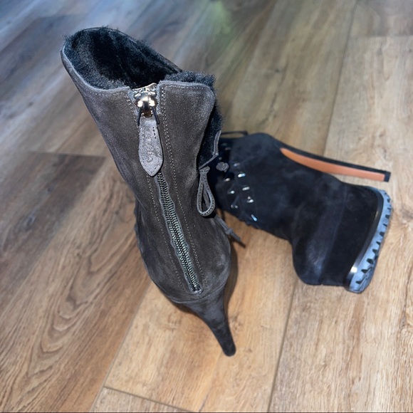 ALAÏA Black Platform Boots Size EU 41 / US 11 - Picture 5 of 14